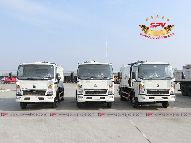 Garbage Compactor Truck - HOWO - F Garbage Compactor Truck - HOWO - F